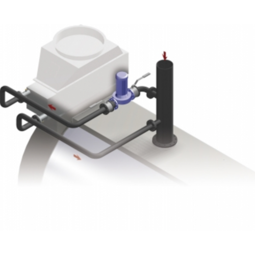 Economiser connection for T 3G PREXTHERM boilers