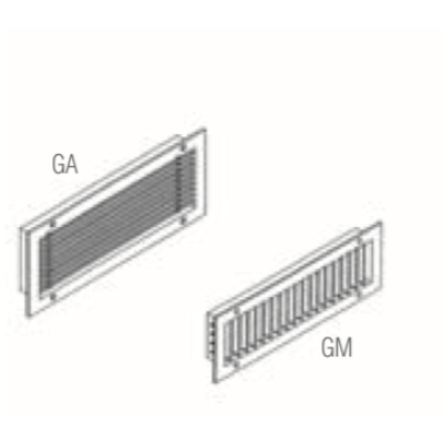 Pateikimo grotelės GM-F2