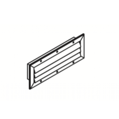 Intake grille-curve blades GA 20